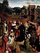 Geertgen Tot Sint Jans The Raising of Lazarus oil on canvas
